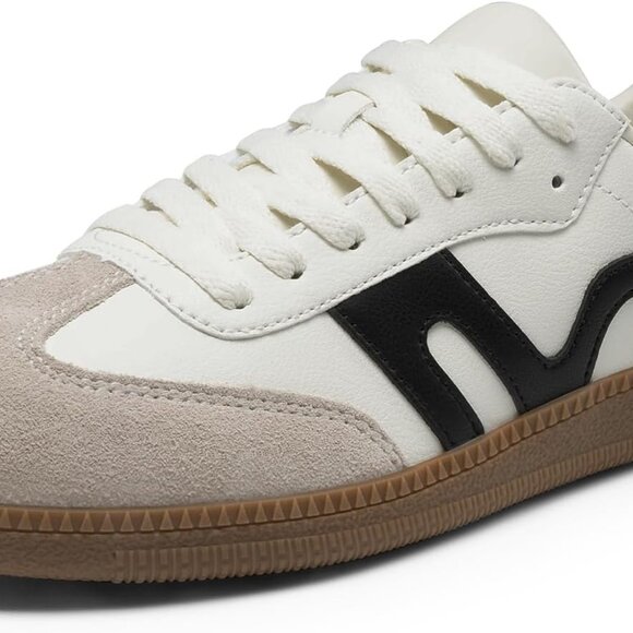 Shoes - Women's Casual Sneakers Low-Top Lace-Up Comfortable Retro Style Shoes